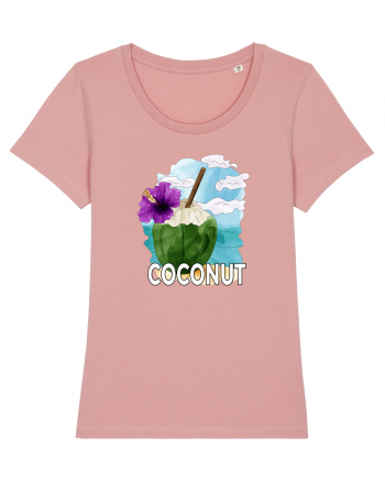 Summer Breeze - Watercolor Nucă de Cocos Canyon Pink