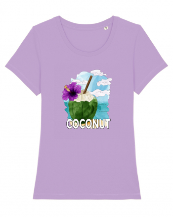 Summer Breeze - Watercolor Nucă de Cocos Lavender Dawn