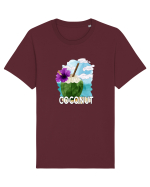 Summer Breeze - Watercolor Nucă de Cocos Tricou mânecă scurtă Unisex Rocker