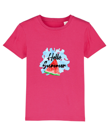 Summer Breeze - Watercolor Hello Summer Watermelon (Pepene) Raspberry
