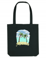 Summer Breeze - Watercolor Paradise Palmtrees (Palmieri) Sacoșă textilă