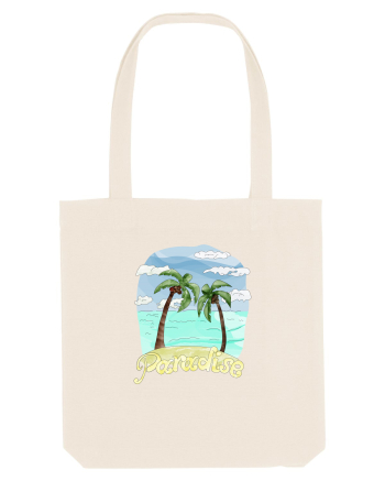 Summer Breeze - Watercolor Paradise Palmtrees (Palmieri) Natural