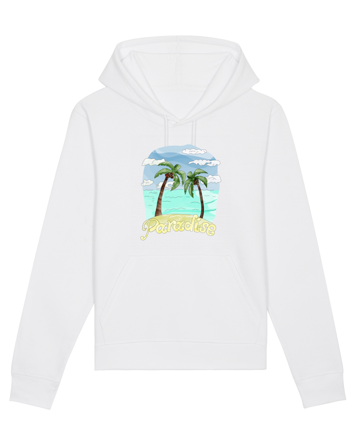 Hanorac Unisex Drummer White