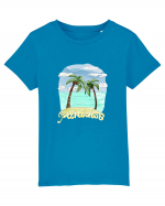 Summer Breeze - Watercolor Paradise Palmtrees (Palmieri) Tricou mânecă scurtă  Copii Mini Creator