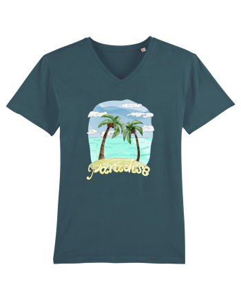Summer Breeze - Watercolor Paradise Palmtrees (Palmieri) Stargazer
