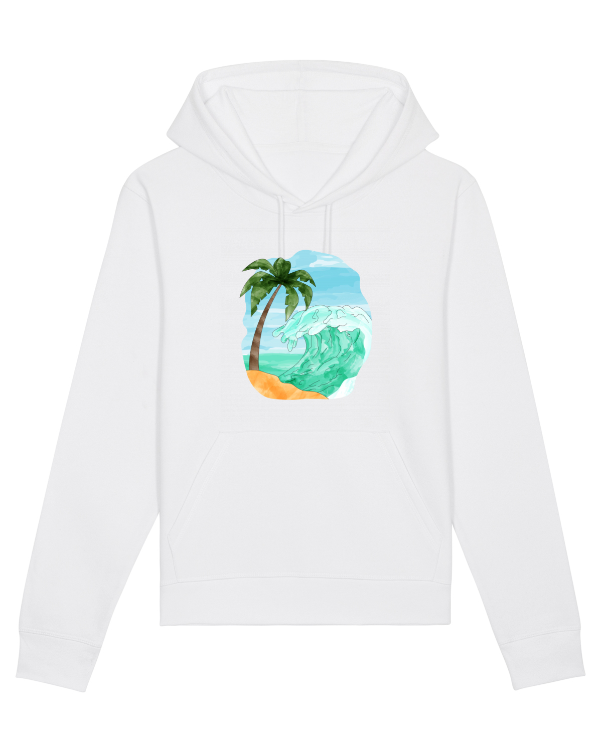 Hanorac Unisex Drummer White