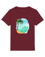 Summer Breeze - Watercolor  Wave (Val) Tricou mânecă scurtă  Copii Mini Creator