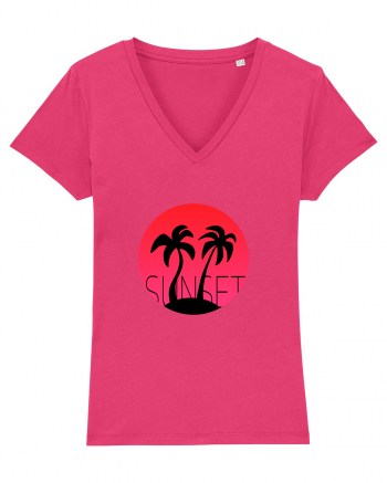 Summer Breeze - Gradient Sunset (Apus) Raspberry