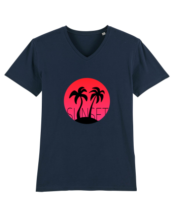 Summer Breeze - Gradient Sunset (Apus) French Navy