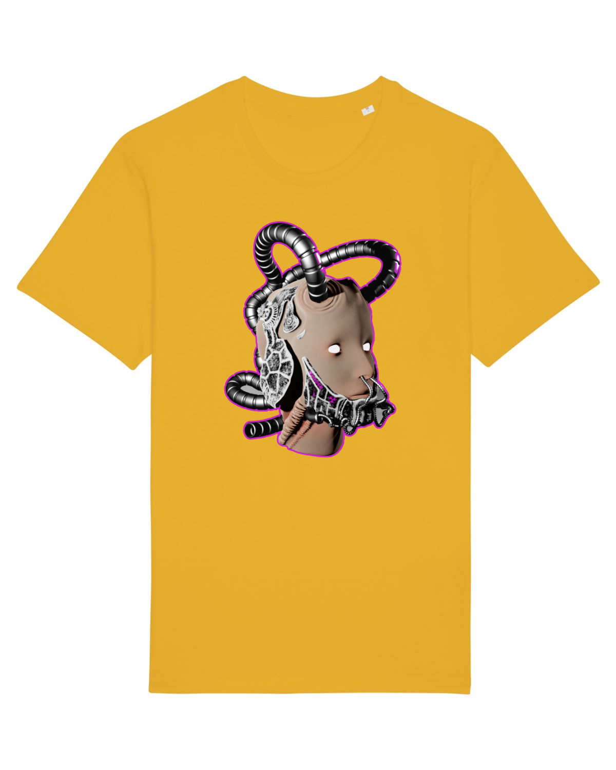Tricou mânecă scurtă Unisex Rocker Spectra Yellow