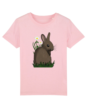 Iepuraș printre flori  Cotton Pink