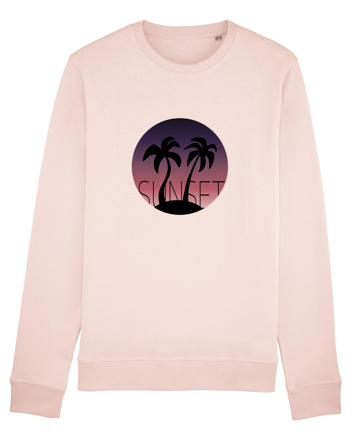 Bluză mânecă lungă Unisex Rise Candy Pink