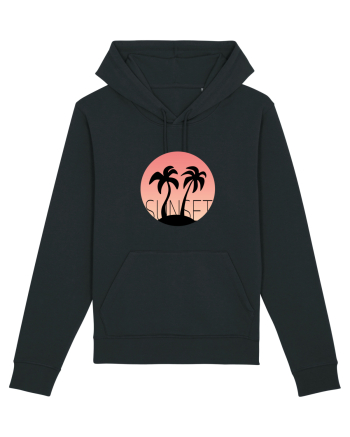 Summer Breeze - Gradient Pink Sunset (Apus Roz) Black