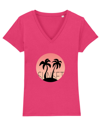 Summer Breeze - Gradient Pink Sunset (Apus Roz) Raspberry
