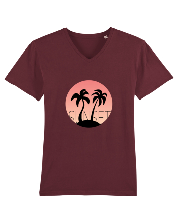 Summer Breeze - Gradient Pink Sunset (Apus Roz) Burgundy