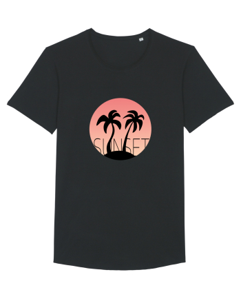 Summer Breeze - Gradient Pink Sunset (Apus Roz) Black