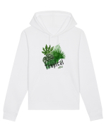 Summer Breeze - Watercolor Tropical Leaves (Frunze Tropicale) Hanorac Unisex Drummer