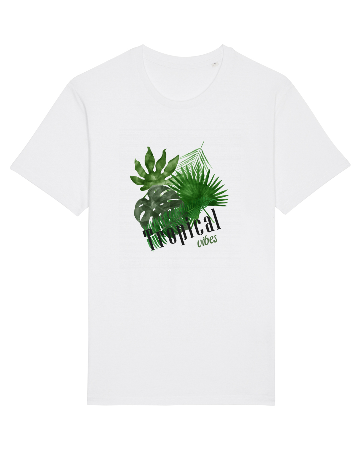 Tricou mânecă scurtă Unisex Rocker White