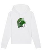 Summer Breeze - Watercolor Tropical Leaves 2 (Frunze Tropicale) Hanorac Unisex Drummer