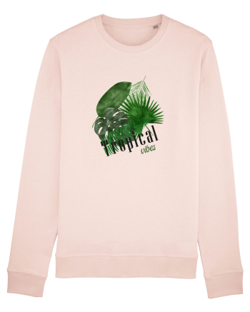 Summer Breeze - Watercolor Tropical Leaves 2 (Frunze Tropicale) Candy Pink