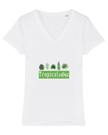 Summer Breeze - Tropical Vibes  White