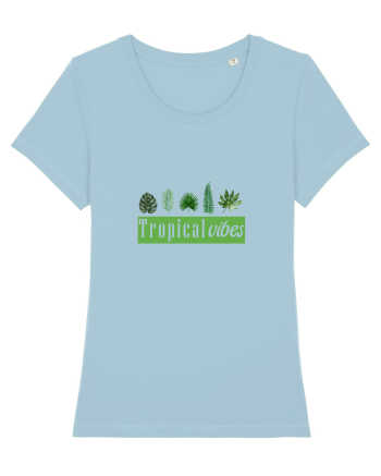Summer Breeze - Tropical Vibes  Sky Blue