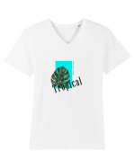 Summer Breeze - Tropical (summer mood) Tricou mânecă scurtă guler V Bărbat Presenter