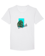 Summer Breeze - Tropical (summer mood) Tricou mânecă scurtă guler larg Bărbat Skater