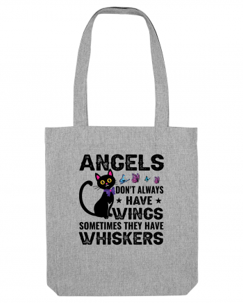 Angel Have Whiskers Heather Grey