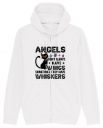 Angel Have Whiskers Hanorac cu fermoar Unisex Connector