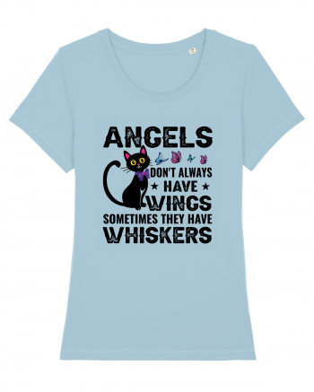 Angel Have Whiskers Sky Blue