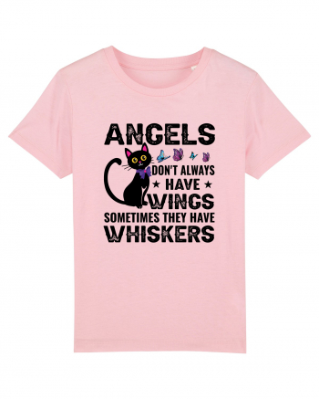 Angel Have Whiskers Cotton Pink