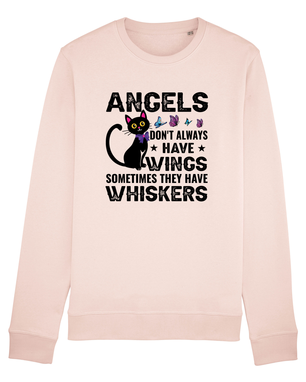 Bluză mânecă lungă Unisex Rise Candy Pink
