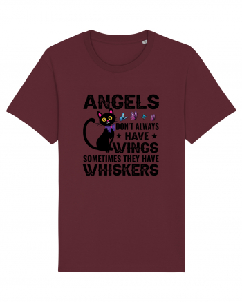 Angel Have Whiskers Burgundy