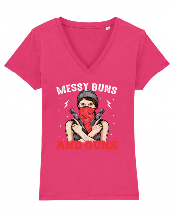 Messy Buns And Guns Raspberry