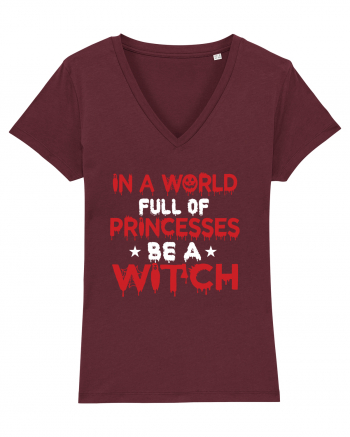 Princesses Or Witch Black Burgundy