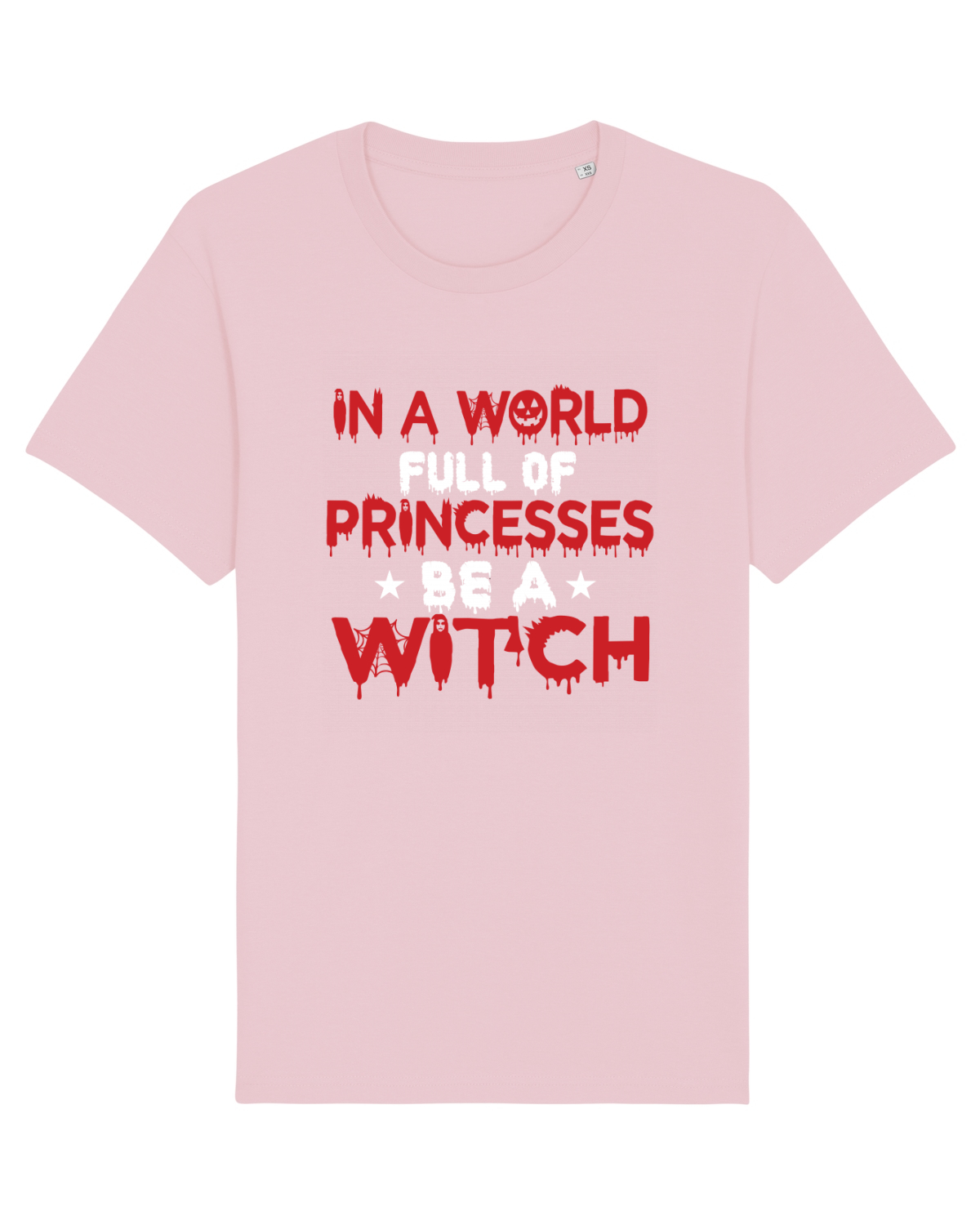 Tricou mânecă scurtă Unisex Rocker Cotton Pink
