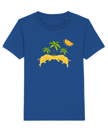 Island - Sun lemon Majorelle Blue