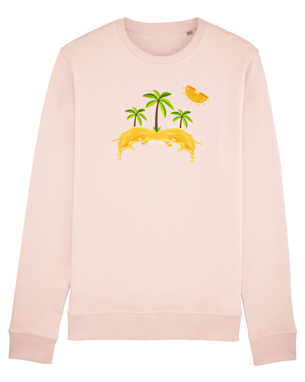 Bluză mânecă lungă Unisex Rise Candy Pink