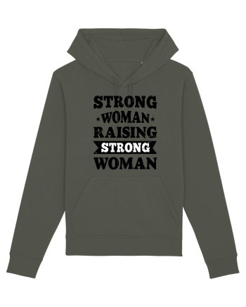 Strong Woman Raising Strong Woman Khaki