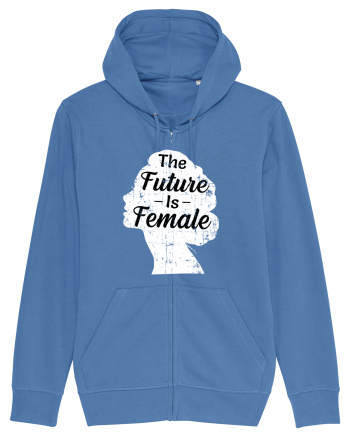 The Future Is Female Bright Blue