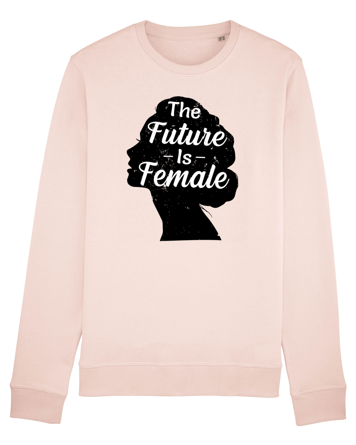 Bluză mânecă lungă Unisex Rise Candy Pink