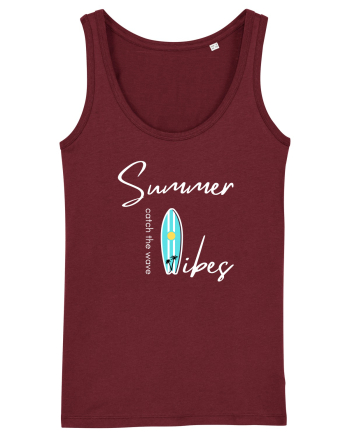 Summer Vibes Burgundy