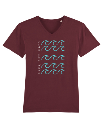 Ride The Wave Burgundy