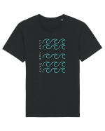 Ride The Wave Tricou mânecă scurtă Unisex Rocker