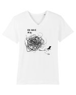aia e  Tricou mânecă scurtă guler V Bărbat Presenter