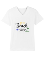 Beach Babe Tricou mânecă scurtă guler V Bărbat Presenter