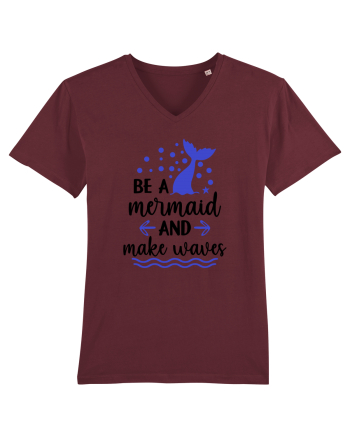 Be a Mermaid Burgundy