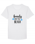 Beauty and the Beach Tricou mânecă scurtă guler larg Bărbat Skater