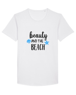 Beauty and the Beach Tricou mânecă scurtă guler larg Bărbat Skater